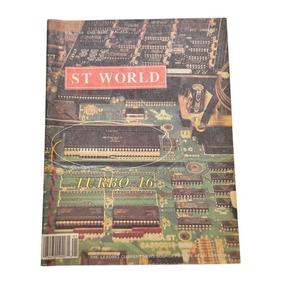 ST World Magazine Atari ST/Mega Volume V, No. 1, Issue #42 January 1990 - Picture 1 of 4